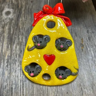 Merry Mice Family Christmas Ornament