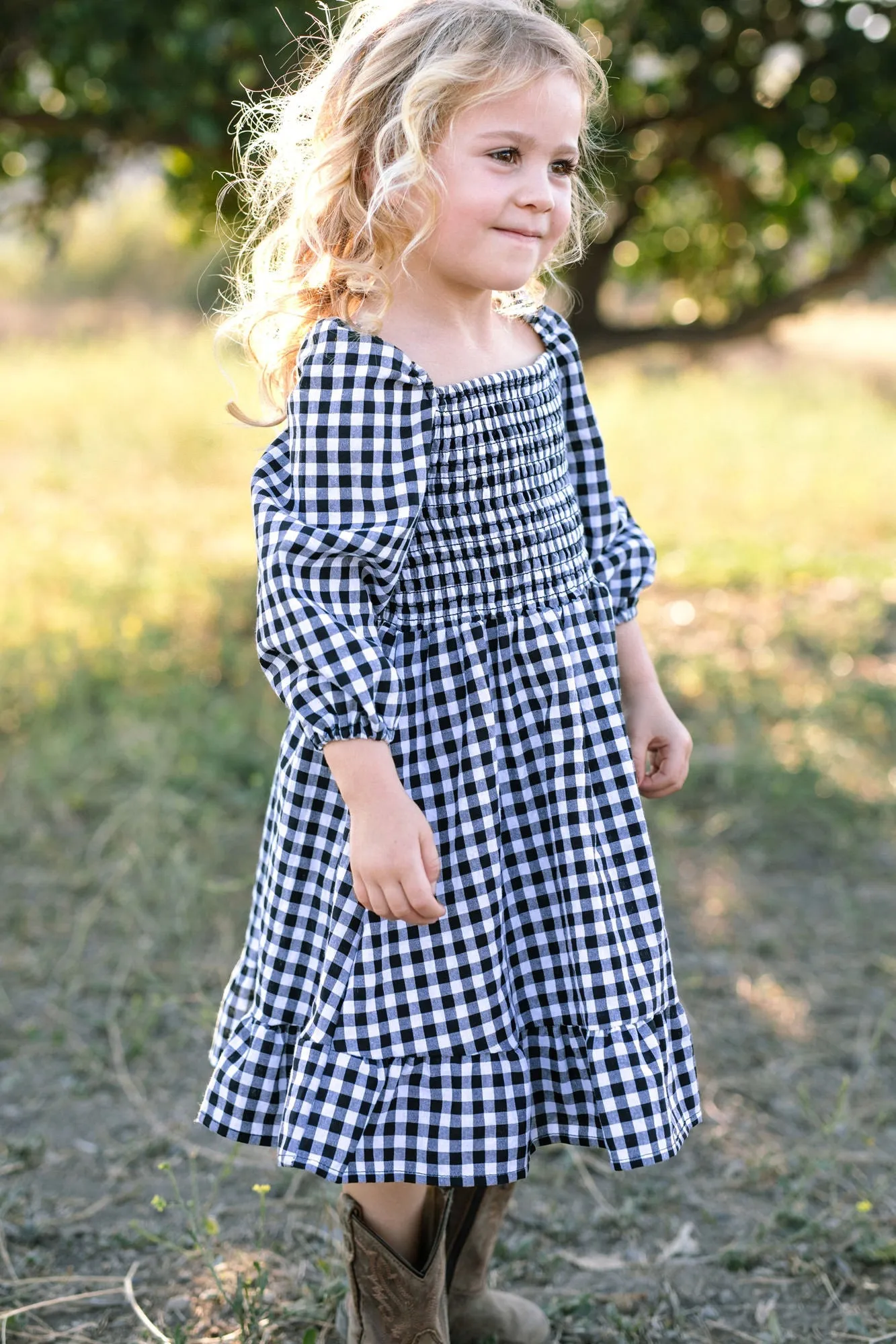 Mini Jordyn Gingham Dress