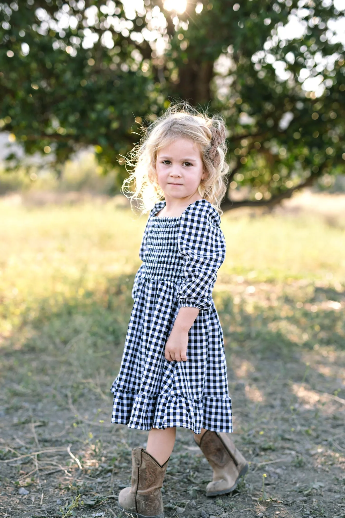 Mini Jordyn Gingham Dress