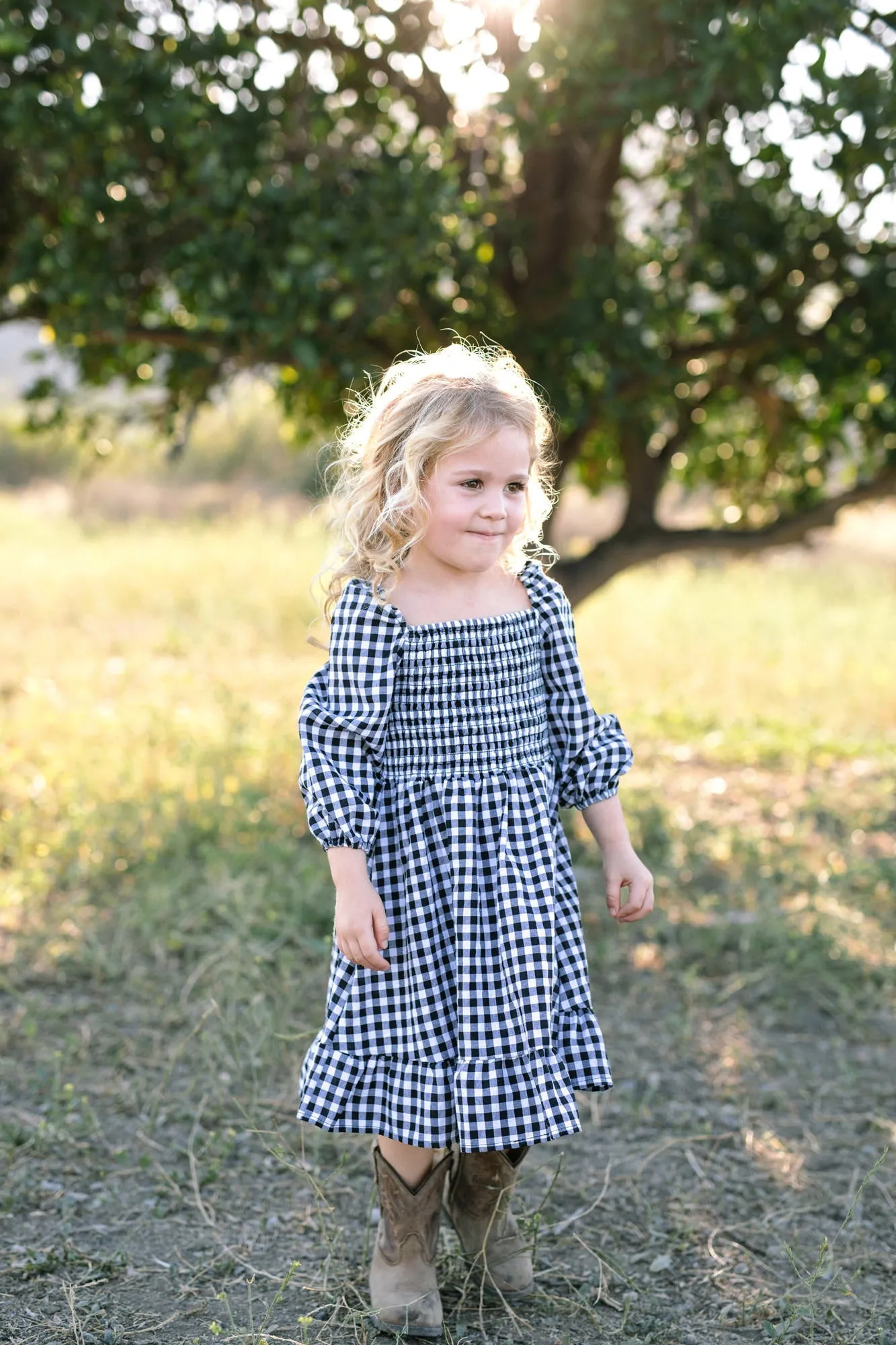 Mini Jordyn Gingham Dress