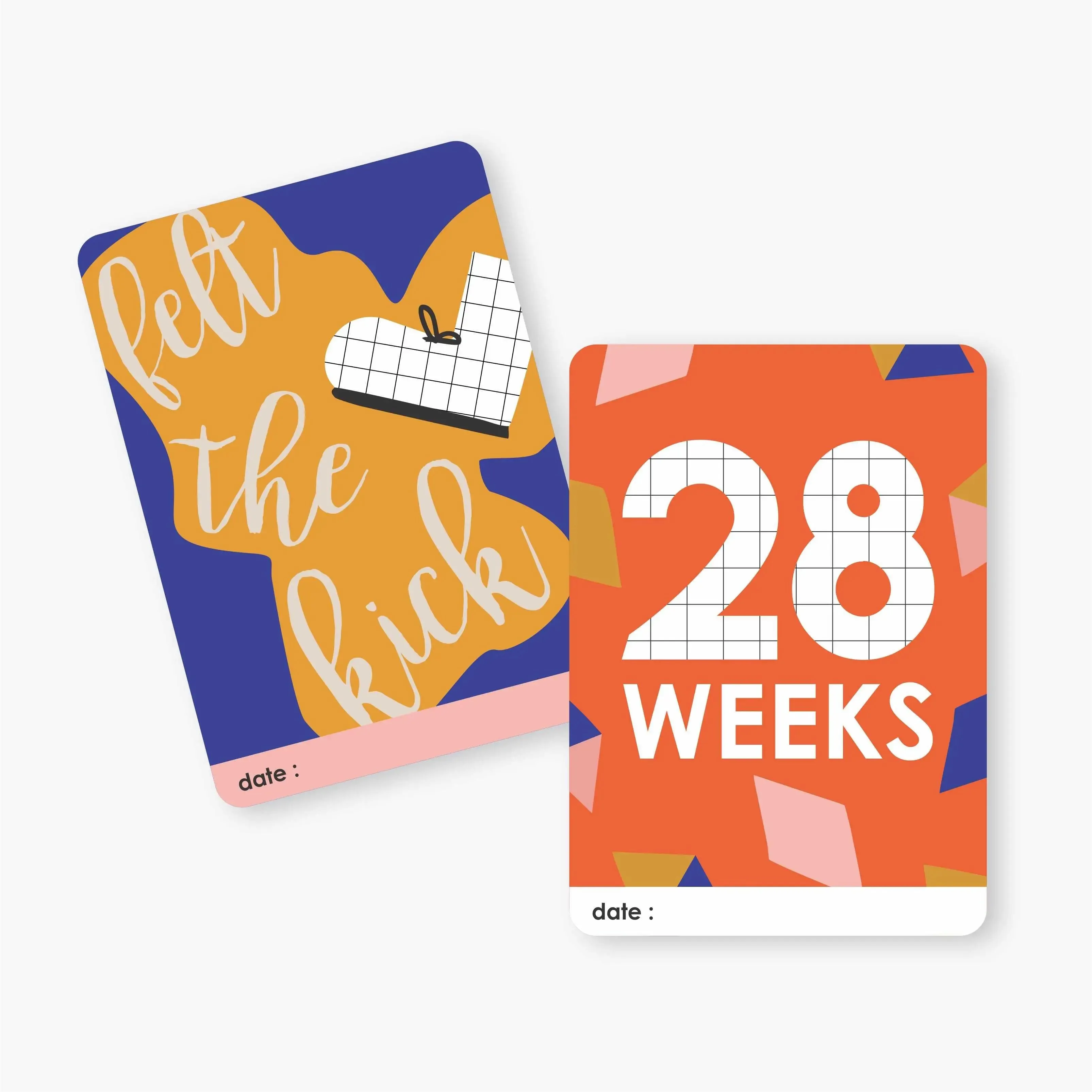 Mini Milestone Cards Maternity