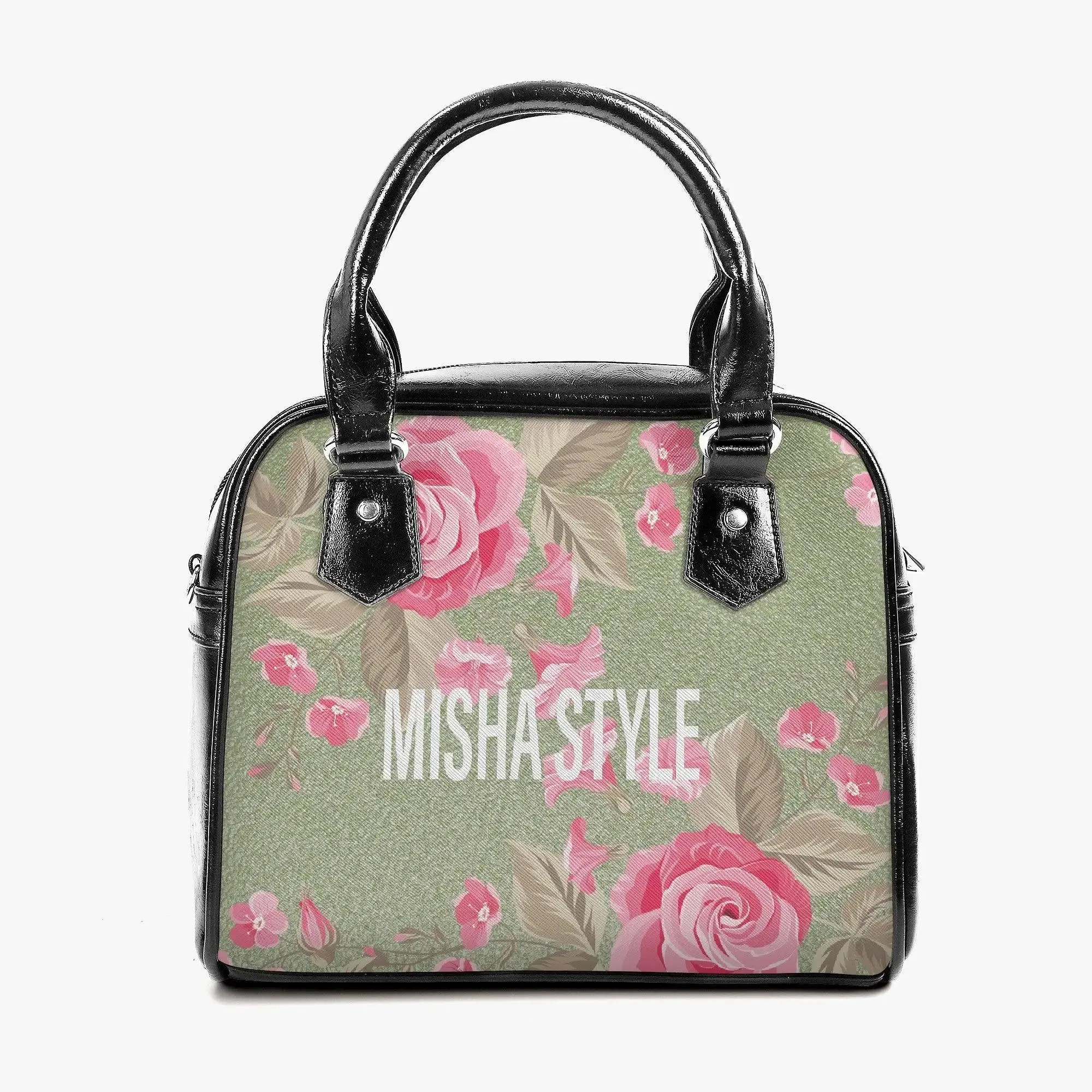 MISHASTYLE Leather Saddle Bag