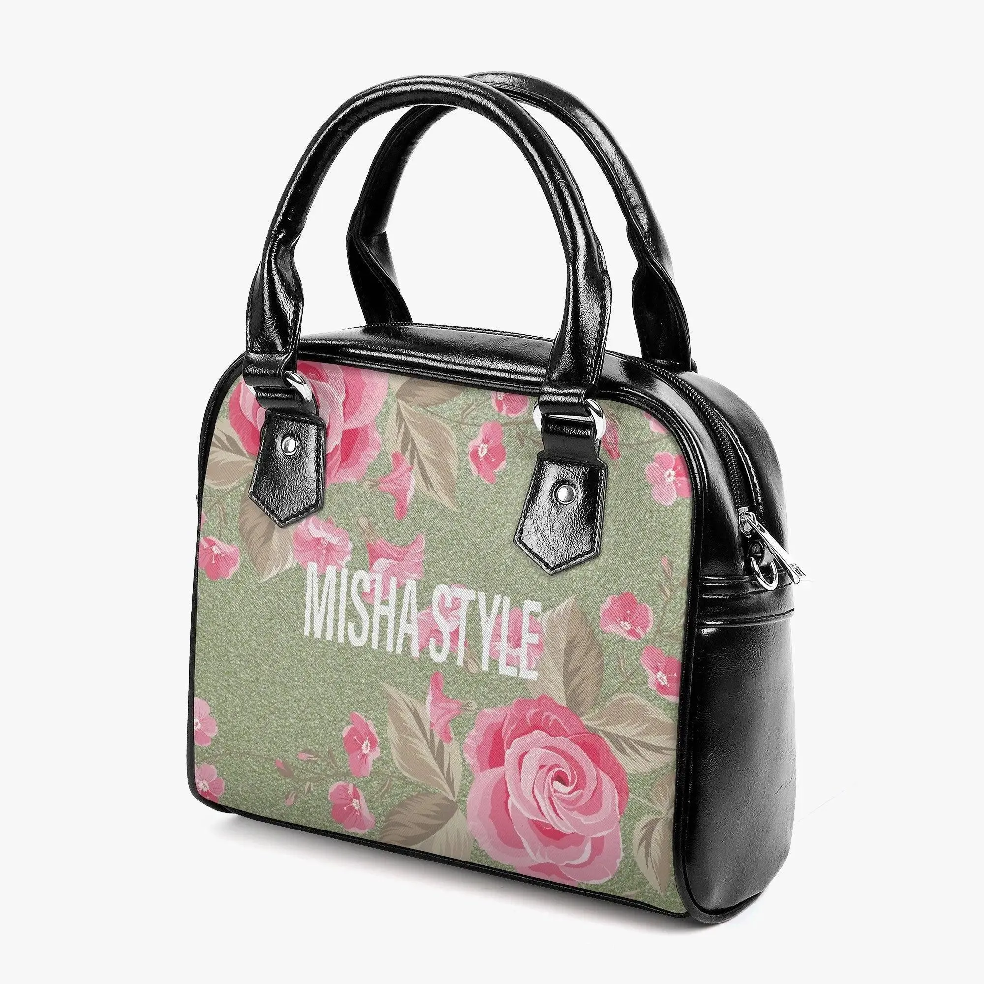 MISHASTYLE Leather Saddle Bag