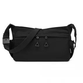 Miss Lulu Ultra-Light Water-Resistant Urban Casual Commuter Crossbody Bag - Black | Stylish & Practical