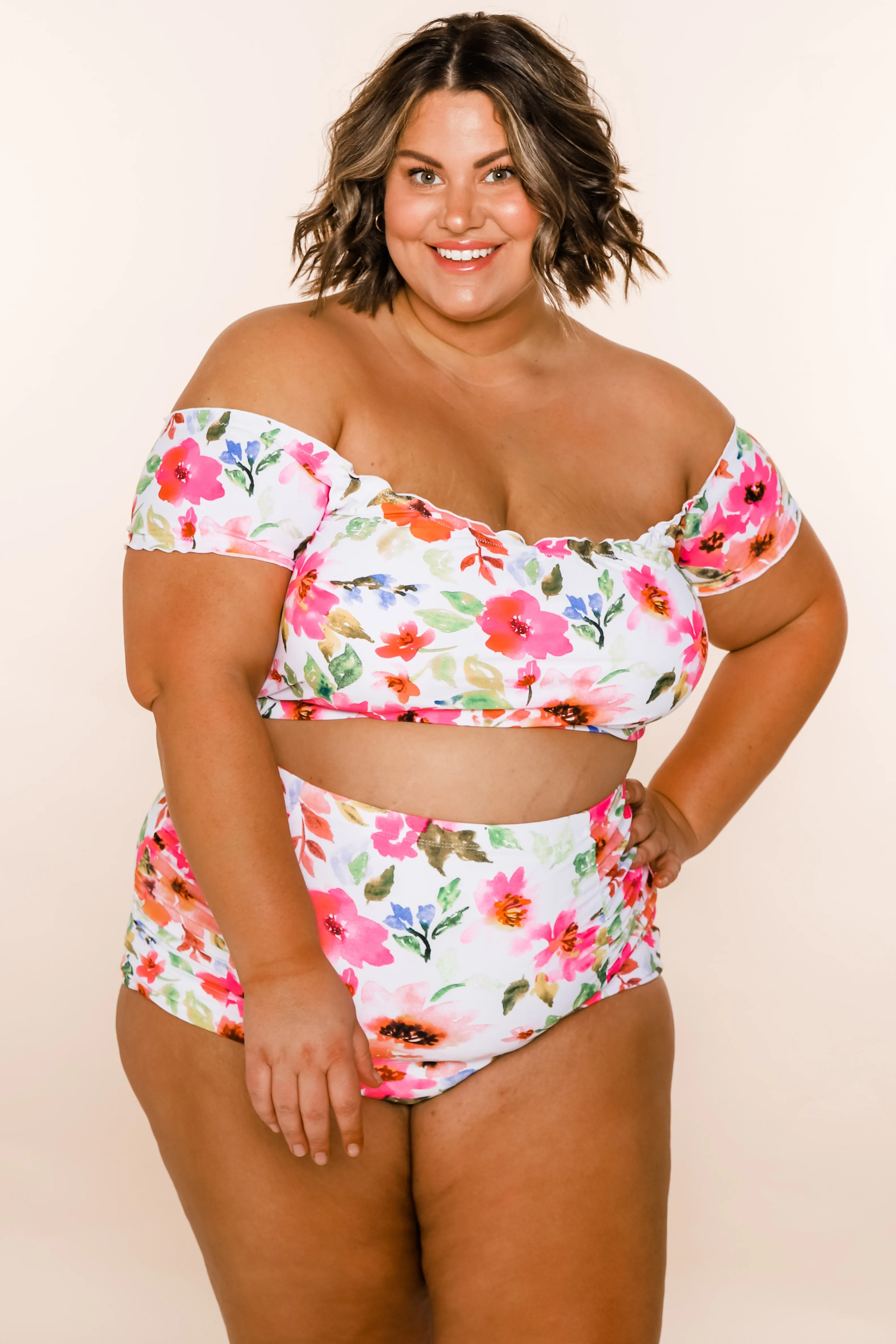 Mo'orea Top | Pink Floral | Final Sale