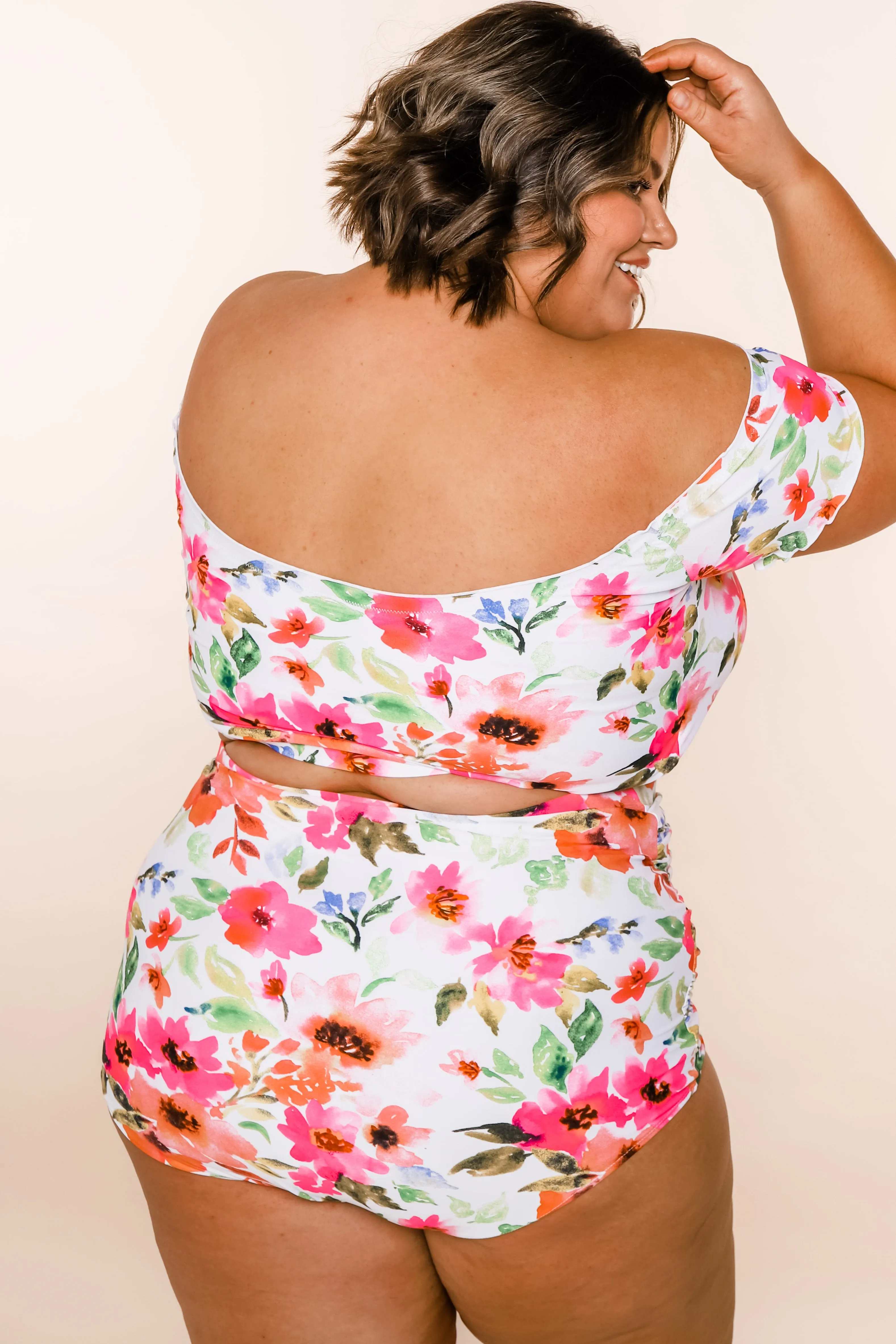 Mo'orea Top | Pink Floral | Final Sale