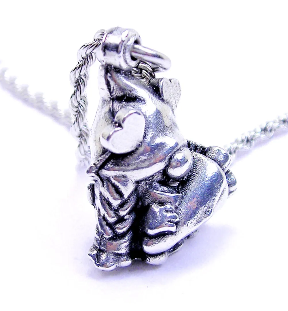 Mother's Day Female Gnome Single Charm Necklace