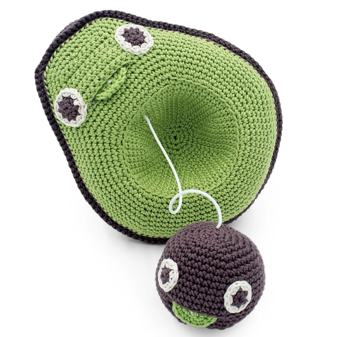 MyuM Mommy Avocado and Her Baby Seed Music Box