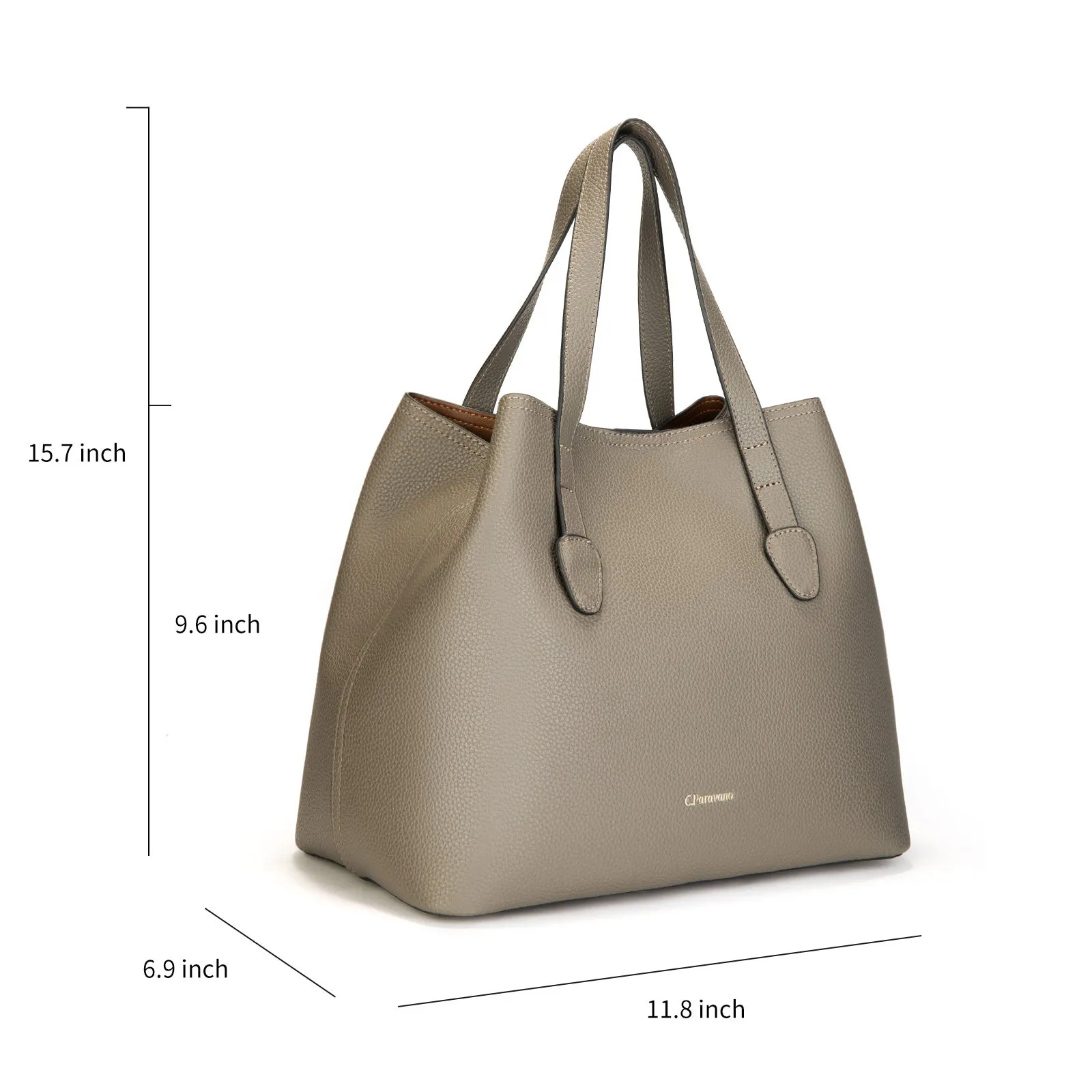 Napoli Tote Bag Grey