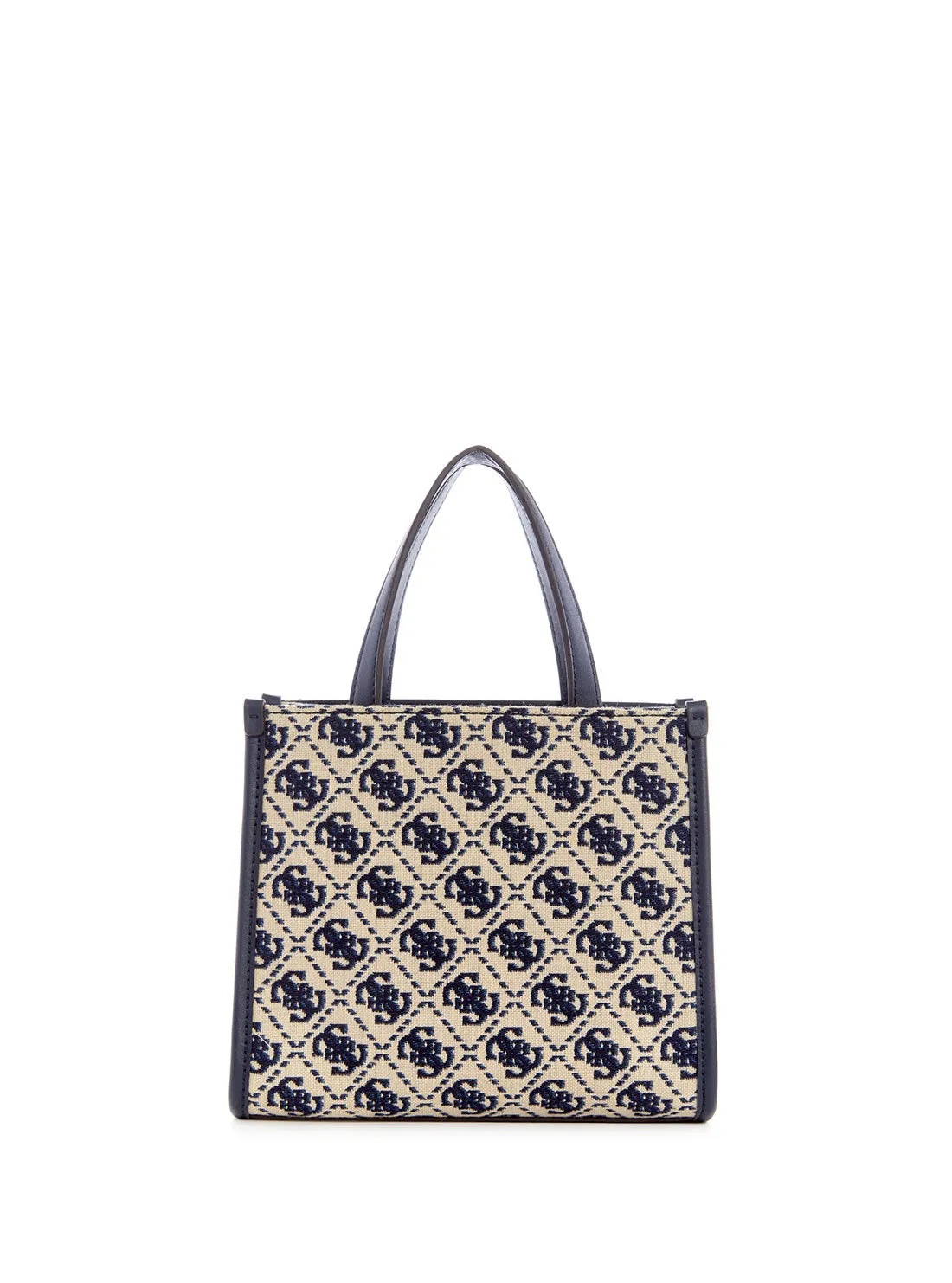 Navy Logo Izzy Mini Tote Bag