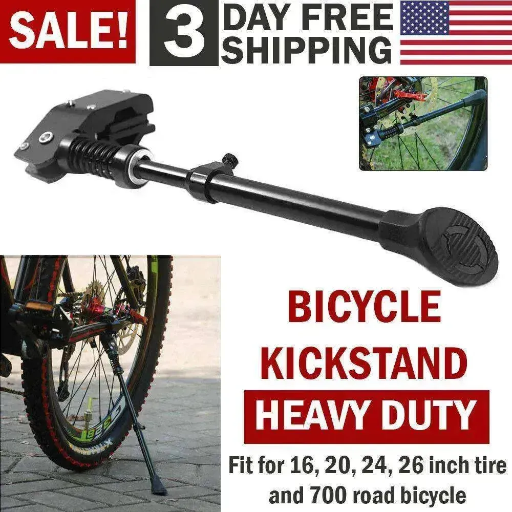 New Adjustable Bicycle Kickstand Mountain Bike