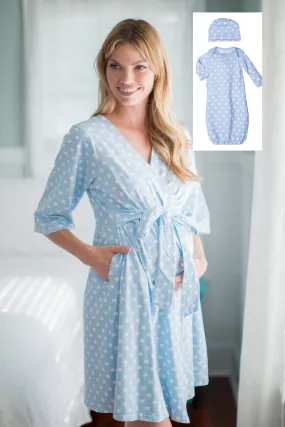 Nicole Robe & Baby Gown Set