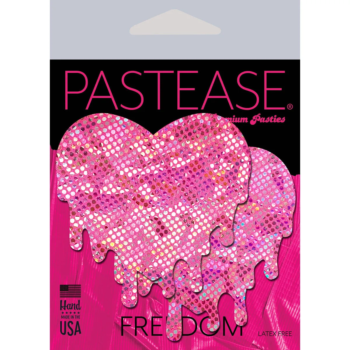 Pastease Melted Heart Pasties Pink