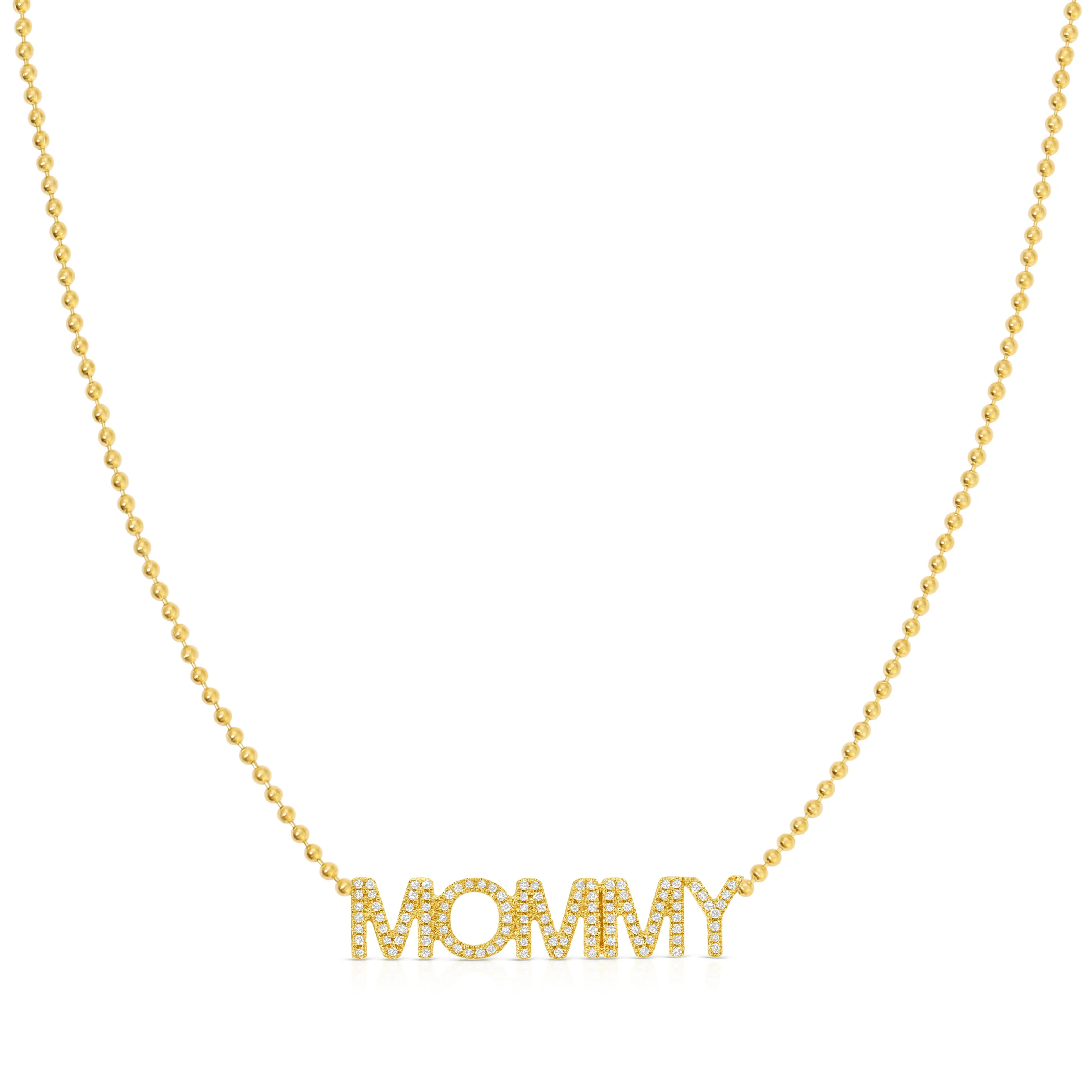 Pavé MOMMY Necklace