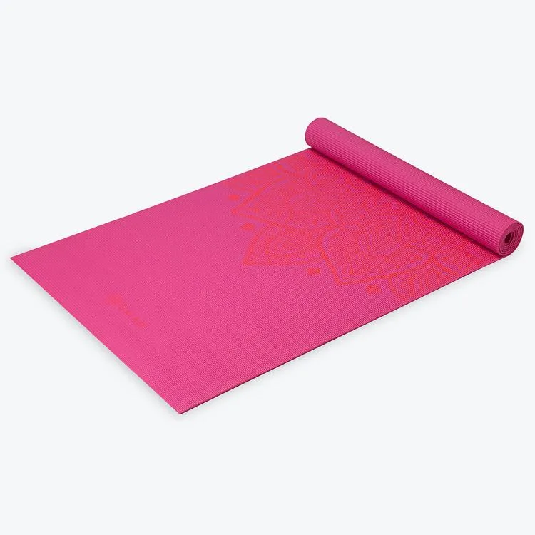 Pink Sundial Yoga Mat (4mm)