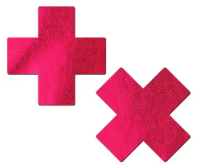 Plus X: Liquid Red Cross Nipple Pasties