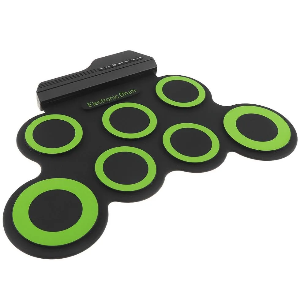 Portable Electronic Drum Pad - USB Drum Silicone Pad