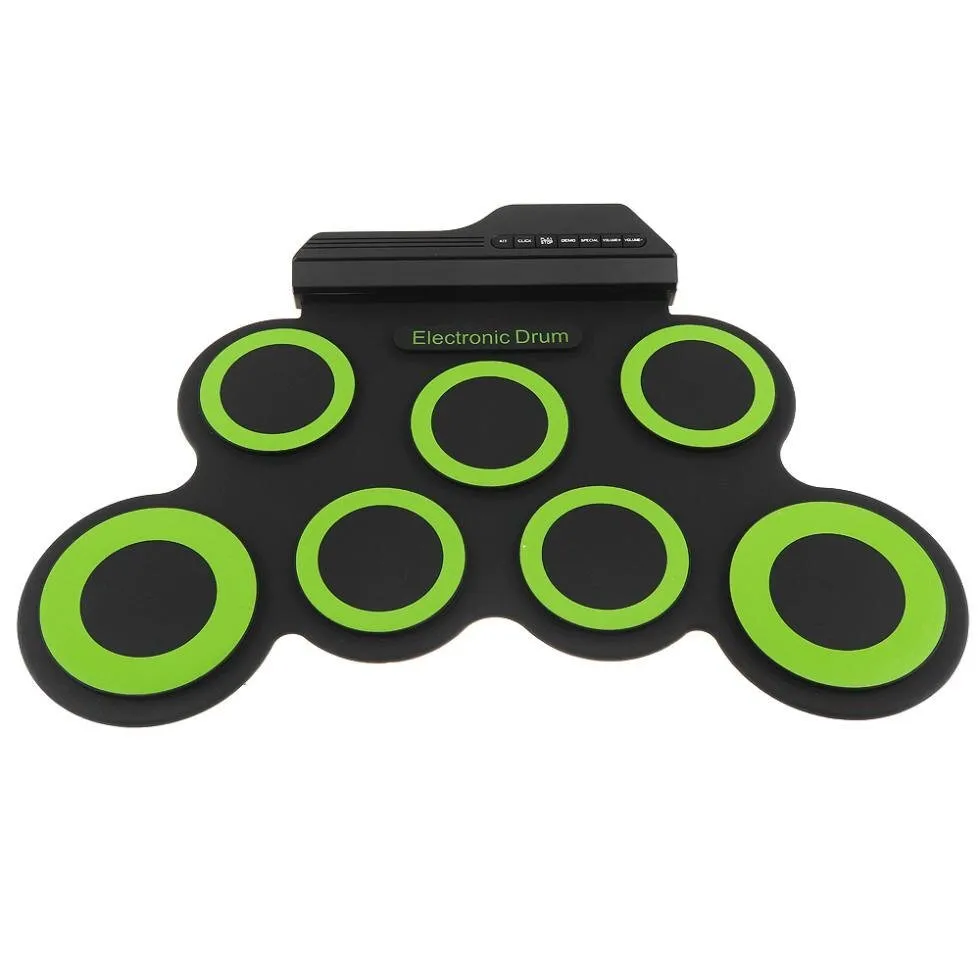 Portable Electronic Drum Pad - USB Drum Silicone Pad