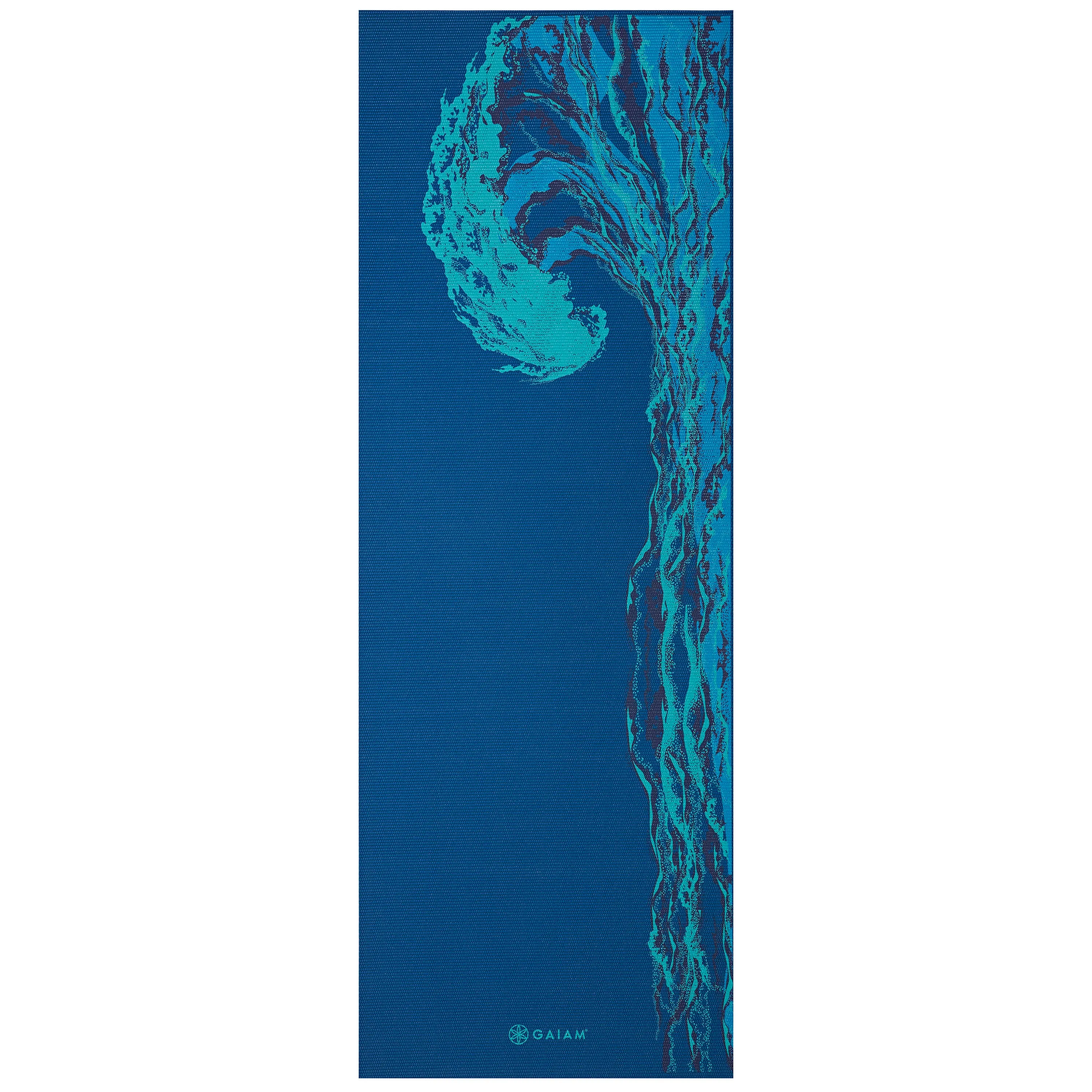 Premium Reversible Peaceful Waters Yoga Mat (6mm)