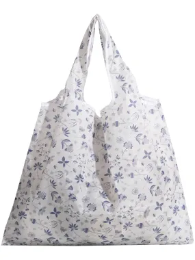 Pressed Flowers Reusable Shopping Bag