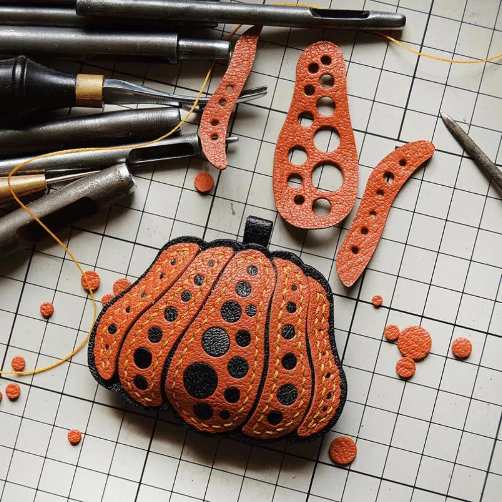 Pumpkin – Festive design – Bag charm