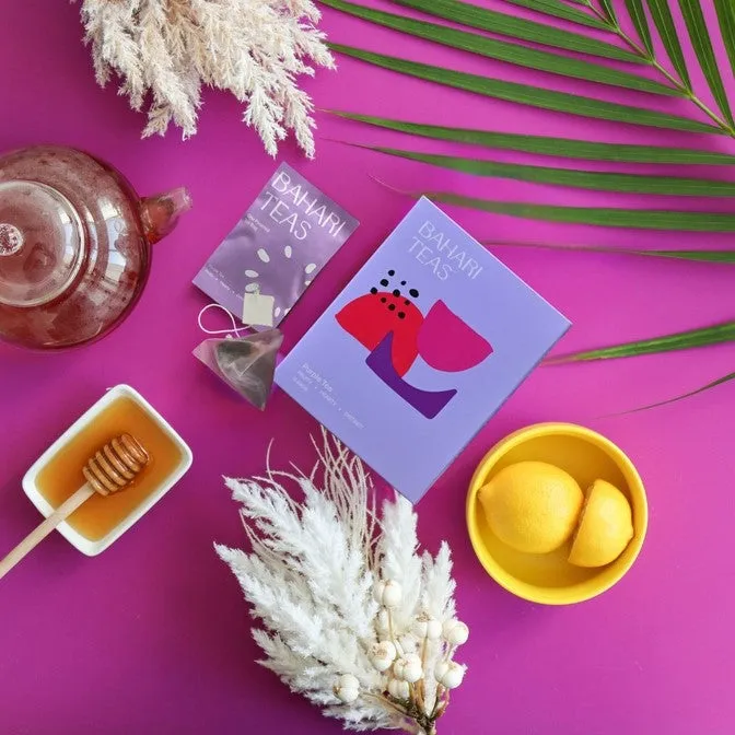 Purple Tea Bags - Antioxidant & Detox Drink