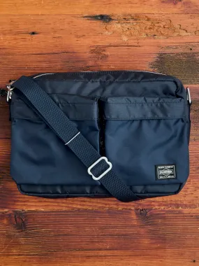 "Force" Shoulder Bag (S) in Navy