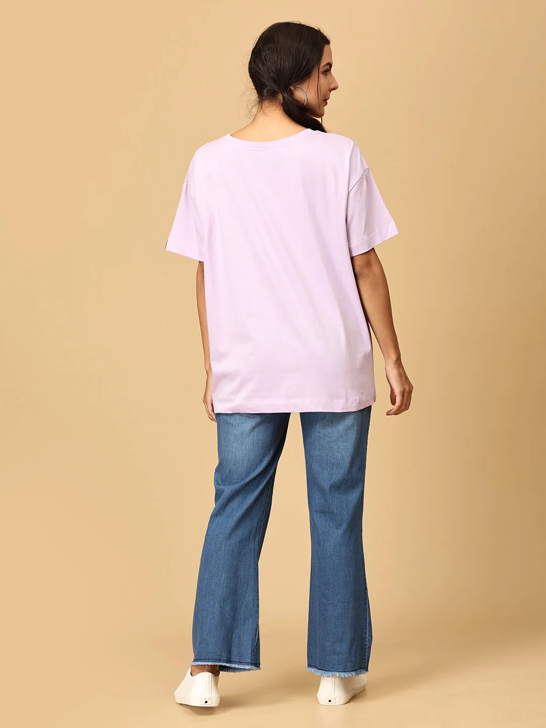 Ready To Pop Oversized Mumma T shirt