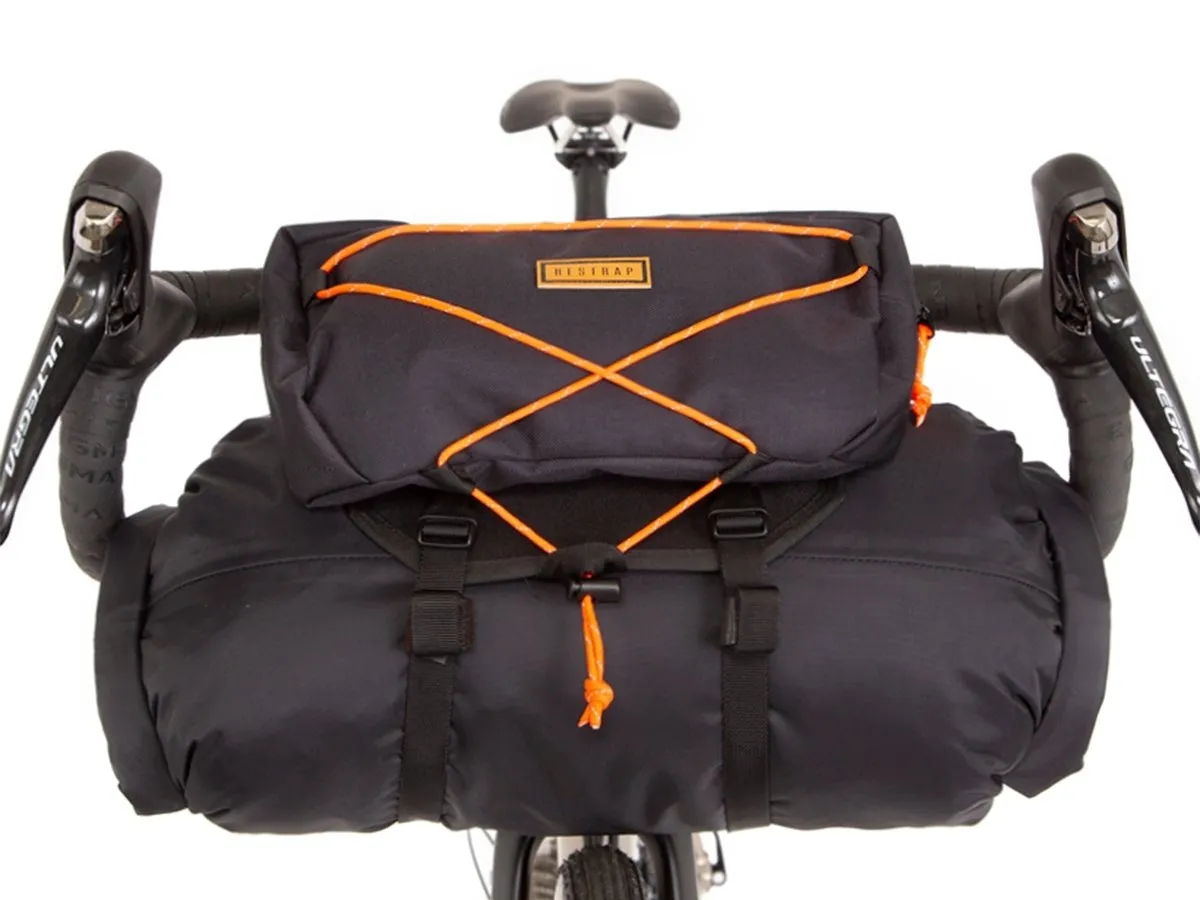 Restrap Handlebar Bag - Black/Orange