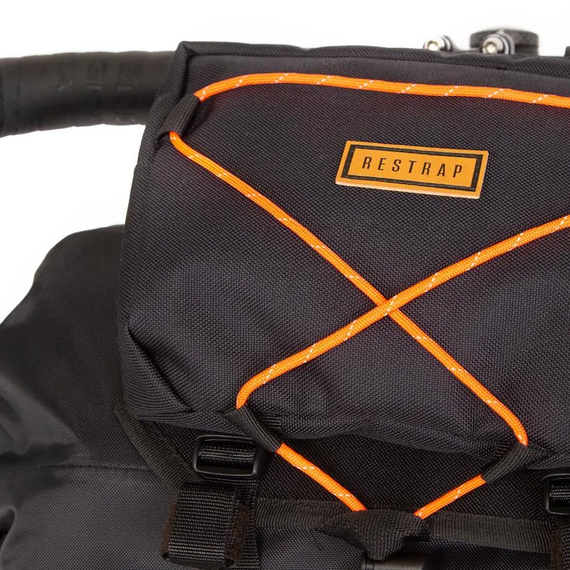 Restrap Handlebar Bag - Black/Orange