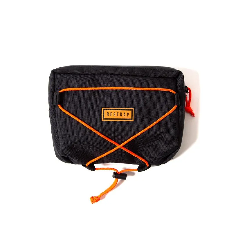 Restrap Handlebar Bag - Black/Orange