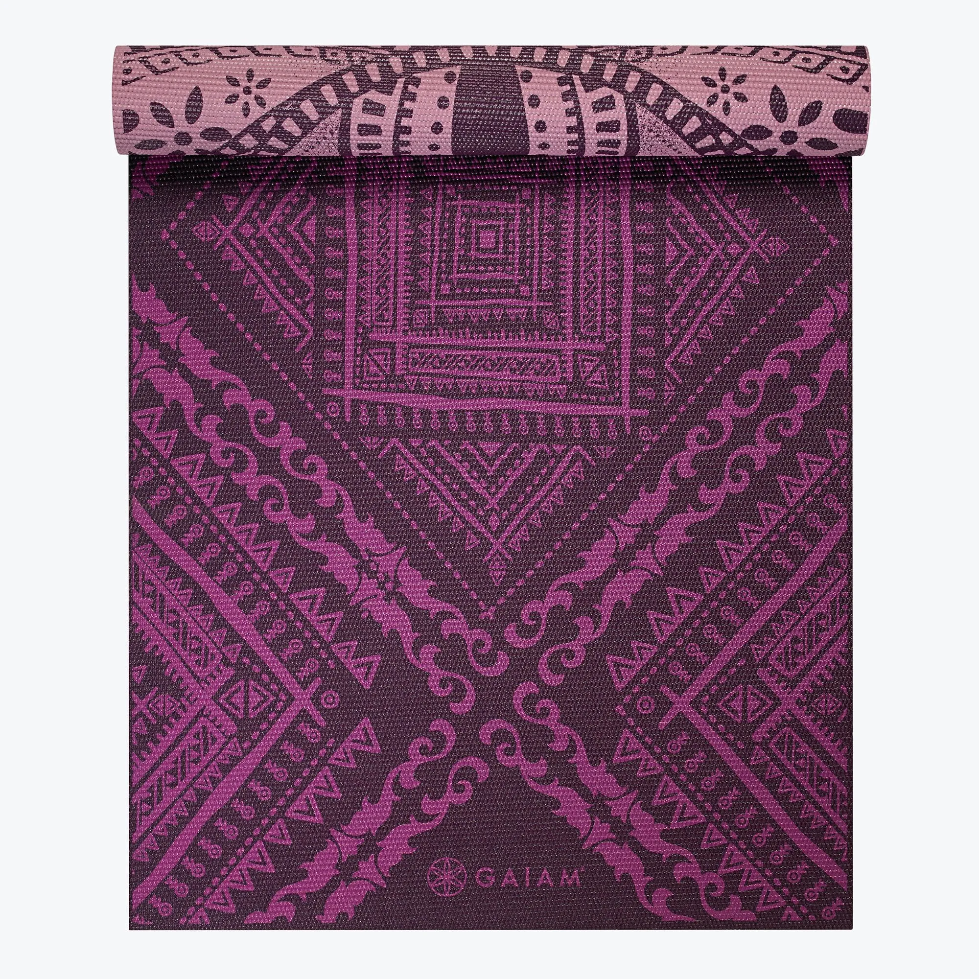 Reversible Inner Peace Yoga Mat (6mm)