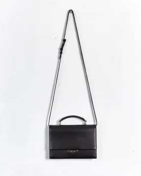 Saint Laurent 'babylone' satchel bag with crossbody strap, black