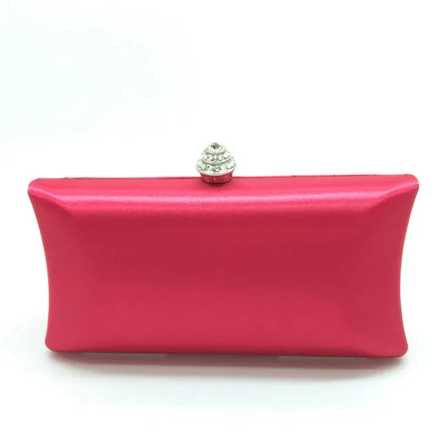 Satin Clutch Bag