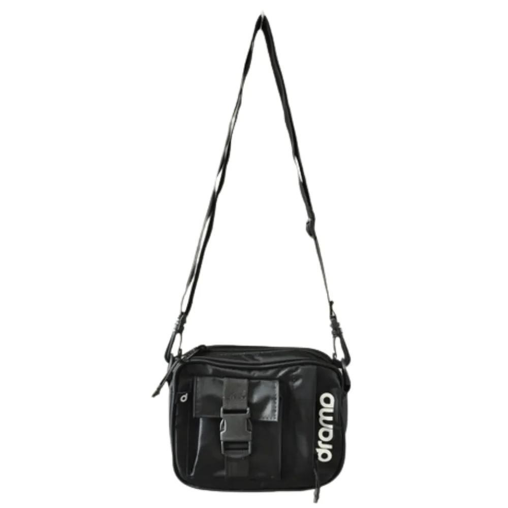 Shoulder Bag Drama Black Bolso Fivela