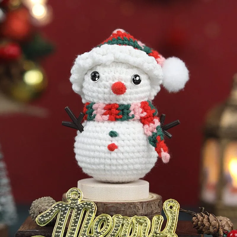 Snow Man - Crochet Kit