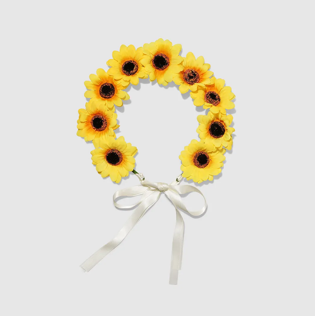 Soak Up The Sunflower Flower Crown (Kids Size)