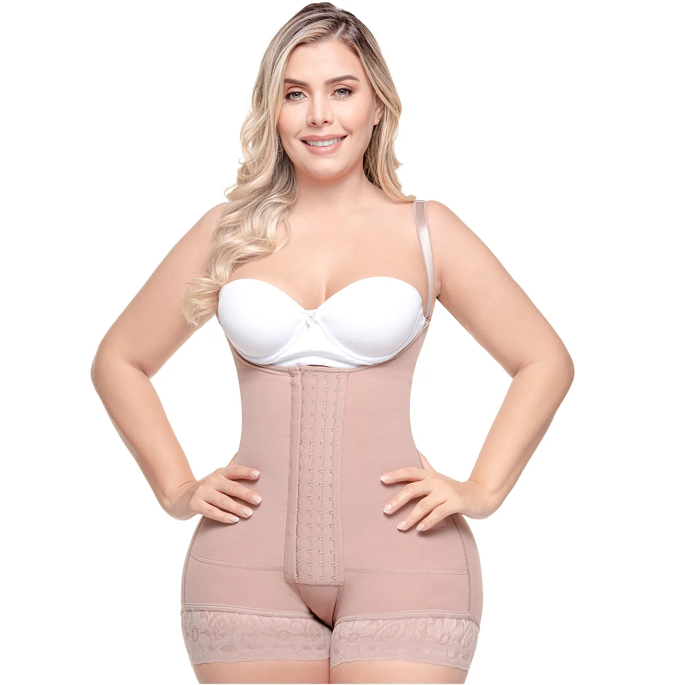 SONRYSE 066 |  Colombian Postpartum Bodysuit Shapewear | Butt Lifting Effect & Tummy Control | Powernet