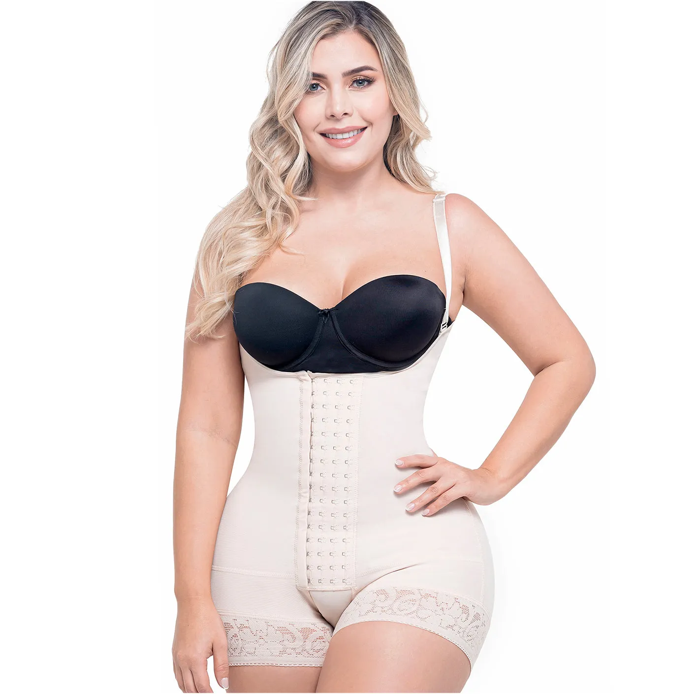 SONRYSE 066 |  Colombian Postpartum Bodysuit Shapewear | Butt Lifting Effect & Tummy Control | Powernet