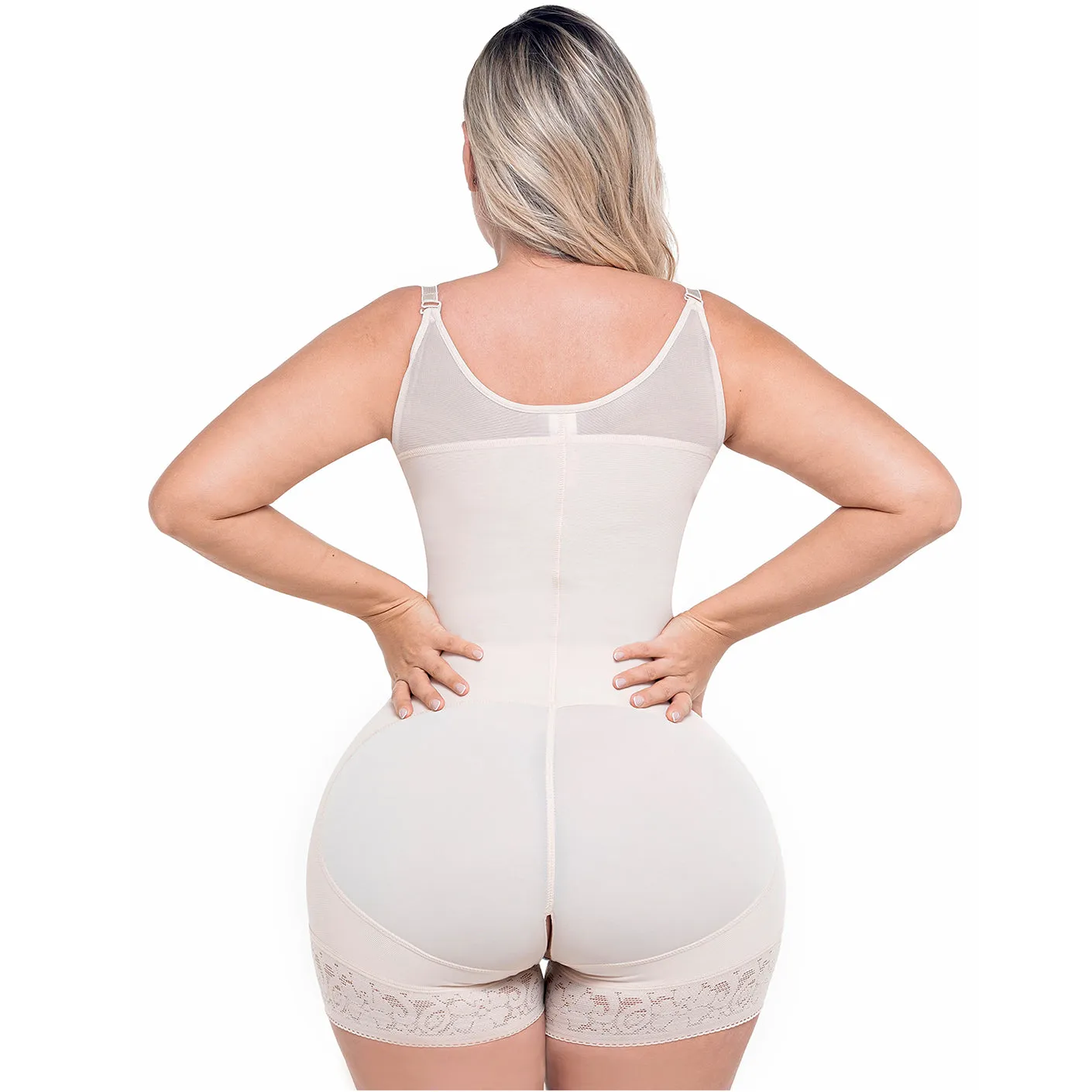 SONRYSE 066 |  Colombian Postpartum Bodysuit Shapewear | Butt Lifting Effect & Tummy Control | Powernet