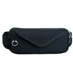 Sports Running Mobile Phone Waterproof Waist Bag, Specification:iPhone Universal(Black)