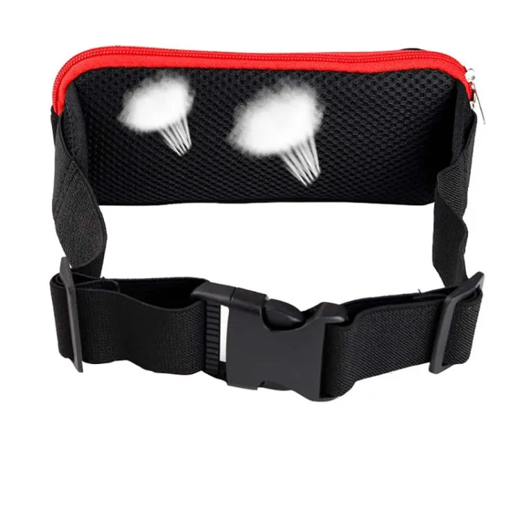 Sports Running Mobile Phone Waterproof Waist Bag, Specification:iPhone Universal(Black)