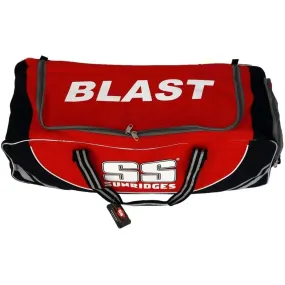 SS Ton Blast Wheelie Red Cricket Kit Bag