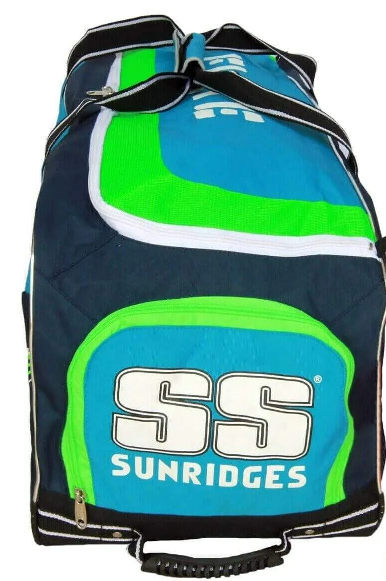 SS Ton Elite Wheelie Blue Cricket Kit Bag