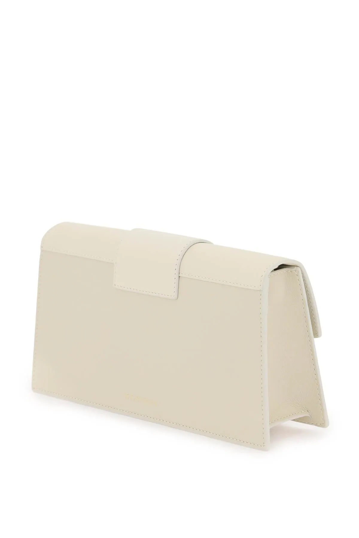 Strathberry 'Mini Crescent' Leather Bag White