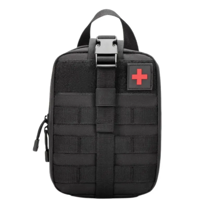 Tactical First Aid Kit Military Edc Survival Emergency Kits Bag Gear Outdoor Hunting Medical Pouch Tourniquet Scissors Bandages