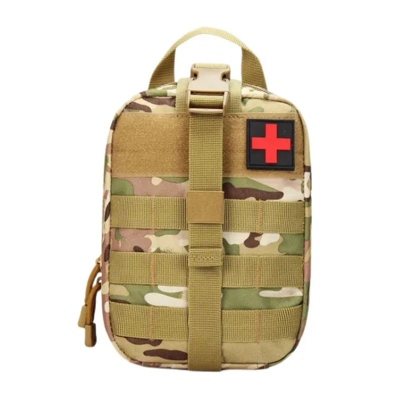 Tactical First Aid Kit Military Edc Survival Emergency Kits Bag Gear Outdoor Hunting Medical Pouch Tourniquet Scissors Bandages