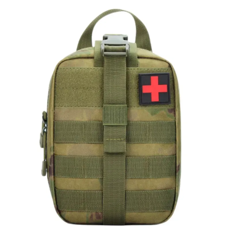 Tactical First Aid Kit Military Edc Survival Emergency Kits Bag Gear Outdoor Hunting Medical Pouch Tourniquet Scissors Bandages