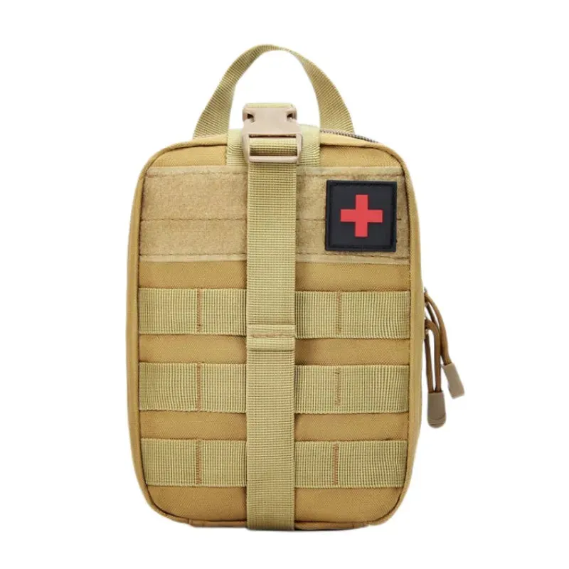 Tactical First Aid Kit Military Edc Survival Emergency Kits Bag Gear Outdoor Hunting Medical Pouch Tourniquet Scissors Bandages