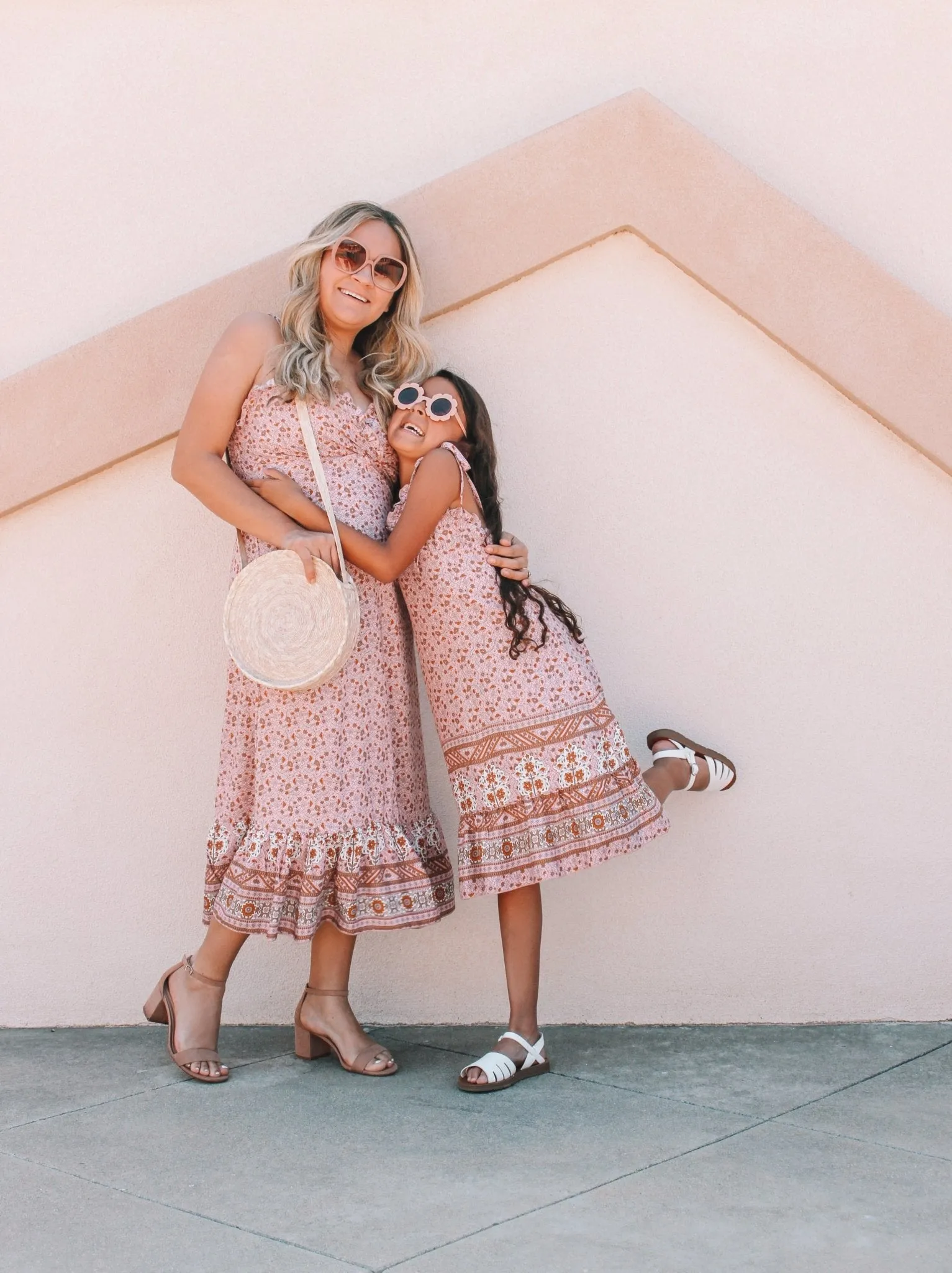 THE BOHEMIAN FLORAL Dress Mommy and Me Matching Dresses